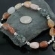 Certified Authentic Navajo .925 Sterling Silver Natural Turquoise Carnelian Native American Necklace 370914147889
