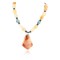Certified Authentic Navajo .925 Sterling Silver Natural Turquoise Carnelian Native American Necklace 390829122491