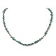 Certified Authentic Navajo .925 Sterling Silver Natural Turquoise Coral Native American Necklace 15771-200