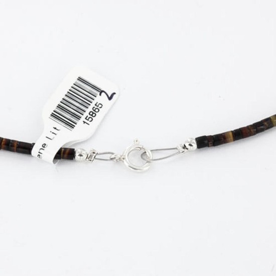 Certified Authentic Navajo .925 Sterling Silver Natural Turquoise Coral Native American Necklace 371029661222