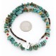 Certified Authentic Navajo .925 Sterling Silver Natural Turquoise Coral Native American Necklace 371051152666