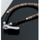 Certified Authentic Navajo .925 Sterling Silver Natural Turquoise Graduated Heishi Native American Necklace 370830288374