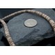 Certified Authentic Navajo .925 Sterling Silver Natural Turquoise Graduated Heishi Native American Necklace 7501008-14