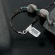 Certified Authentic Navajo .925 Sterling Silver Natural Turquoise Jasper Agate Native American Necklace 15422-48