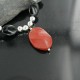Certified Authentic Navajo .925 Sterling Silver Natural Turquoise Jasper and Onyx Native American Necklace 15432-28