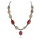 Certified Authentic Navajo .925 Sterling Silver Natural Turquoise Jasper Hematite Native American Necklace 16092-6