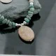 Navajo .925 Sterling Silver Natural Turquoise Jasper Native American Necklace 15265-1