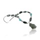 Certified Authentic Navajo .925 Sterling Silver Natural Turquoise Jasper Native American Necklace 15383-3-0