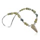 Certified Authentic Navajo .925 Sterling Silver Natural Turquoise Jasper Native American Necklace 370955202645