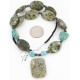 Certified Authentic Navajo .925 Sterling Silver Natural Turquoise Jasper Native American Necklace 371021513579 Certified Authentic Navajo .925 Sterling Silver Natural Turquoise Jasper Native American Necklace 371021513579