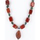 Certified Authentic Navajo .925 Sterling Silver Natural Turquoise Jasper Native American Necklace 390794816080