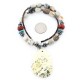 Certified Authentic Navajo .925 Sterling Silver Natural Turquoise Jasper Native American Necklace 390827530155