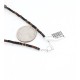 Certified Authentic Navajo .925 Sterling Silver Natural Turquoise Jasper Native American Necklace 390827530155