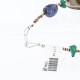 Certified Authentic Navajo .925 Sterling Silver Natural Turquoise Lapis Native American Bracelet 390763875919