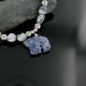 Certified Authentic Navajo .925 Sterling Silver Natural Turquoise Lapis Native American Necklace 370937888391