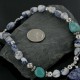 Certified Authentic Navajo .925 Sterling Silver Natural Turquoise Lapis Native American Necklace 370937888391