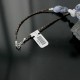 Certified Authentic Navajo .925 Sterling Silver Natural Turquoise Lapis Native American Necklace 370937888391