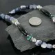 Navajo .925 Sterling Silver Natural Turquoise Lapis Native American Necklace 370967577439 Navajo .925 Sterling Silver Natural Turquoise Lapis Native American Necklace 370967577439
