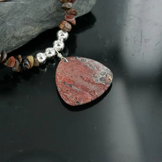 Navajo .925 Sterling Silver Natural TURQUOISE Mountain Jasper Native American Necklace 370914514938 Navajo .925 Sterling Silver Natural TURQUOISE Mountain Jasper Native American Necklace 370914514938
