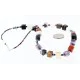 Navajo .925 Sterling Silver Natural Turquoise Multicolor Native American Necklace 15422-5 Navajo .925 Sterling Silver Natural Turquoise Multicolor Native American Necklace 15422-5