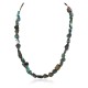 Certified Authentic Navajo .925 Sterling Silver Natural Turquoise Native American Necklace 15341-130