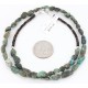 Certified Authentic Navajo .925 Sterling Silver Natural Turquoise Native American Necklace 15890-1