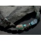 Certified Authentic Navajo .925 Sterling Silver Natural Turquoise Native American Necklace 370874631217