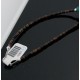 Certified Authentic Navajo .925 Sterling Silver Natural Turquoise Native American Necklace 370874631217
