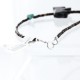 Certified Authentic Navajo .925 Sterling Silver Natural Turquoise Native American Necklace 370999807088