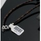 Certified Authentic Navajo .925 Sterling Silver Natural Turquoise Native American Necklace 390641988111