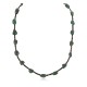 Certified Authentic Navajo .925 Sterling Silver Natural Turquoise Native American Necklace 750210