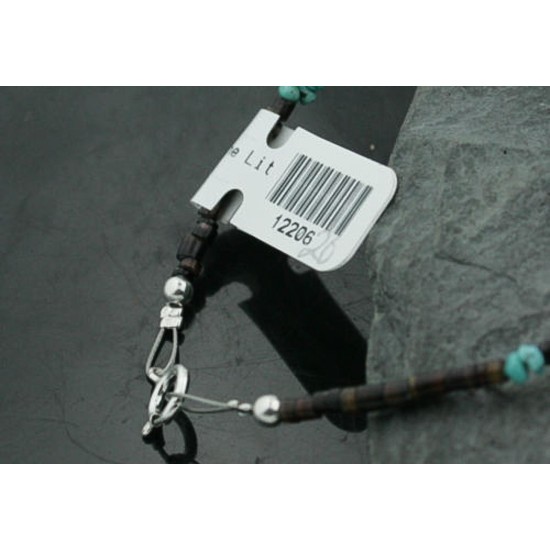 Certified Authentic Navajo .925 Sterling Silver Natural Turquoise Native American Pink Quartz Bracelet 370972176075