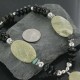 Certified Authentic Navajo .925 Sterling Silver Natural Turquoise Onyx Native American Necklace 15151-10 Certified Authentic Navajo .925 Sterling Silver Natural Turquoise Onyx Native American Necklace 15151-10