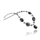 Navajo .925 Sterling Silver Natural Turquoise Onyx Native American Necklace 370877646102