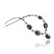 Certified Authentic Navajo .925 Sterling Silver Natural Turquoise Onyx Native American Necklace 370877646102