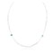 Certified Authentic Navajo .925 Sterling Silver Natural Turquoise Pink Quartz Native American Necklace 15814