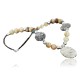 Certified Authentic Navajo .925 Sterling Silver Natural Turquoise Quartz Native American Necklace 15265-181