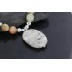 Certified Authentic Navajo .925 Sterling Silver Natural Turquoise Quartz Native American Necklace 15265-181