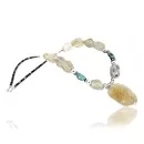 Navajo .925 Sterling Silver Natural Turquoise Quarz Native American Necklace 370957615940