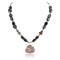 Certified Authentic Navajo .925 Sterling Silver Natural Turquoise Red Jasper Agate Native American Necklace 15409-38