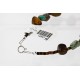 Certified Authentic Navajo .925 Sterling Silver Natural Turquoise, Tigers Eye and Jasper Native American Bracelet 370992993565