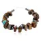 Navajo .925 Sterling Silver Natural Turquoise Tigers Eye Native American Bracelet 390755381003 Navajo .925 Sterling Silver Natural Turquoise Tigers Eye Native American Bracelet 390755381003
