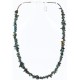 Certified Authentic Navajo .925 Sterling Silver ROUGH and Turquoise Native American Necklace 750109-1