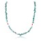 Certified Authentic Navajo .925 Sterling Silver Spider Web Turquoise Coral Native American Necklace 371009851988