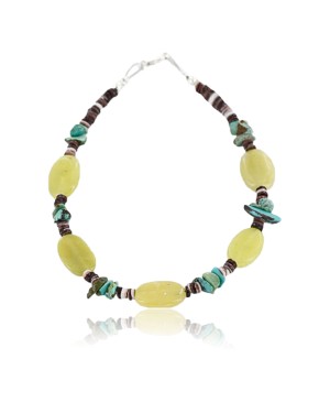 Certified Authentic Navajo .925 Sterling Silver Turquoise Agate Native American Bracelet 390814204217