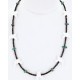 Certified Authentic Navajo .925 Sterling Silver Turquoise Alabaster Native American Necklace 371034244207