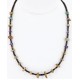 Certified Authentic Navajo .925 Sterling Silver Turquoise Amethyst Native American Necklace 15883-5 Certified Authentic Navajo .925 Sterling Silver Turquoise Amethyst Native American Necklace 15883-5
