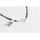 Certified Authentic Navajo .925 Sterling Silver Turquoise and Black Onyx Native American Necklace 390887407679