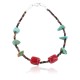 Certified Authentic Navajo .925 Sterling Silver Turquoise and CORAL Native American Bracelet 371016862162