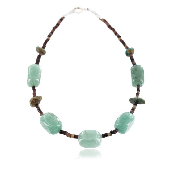 Certified Authentic Navajo .925 Sterling Silver Turquoise and GREEN JADE Native American Bracelet 371014287581 Certified Authentic Navajo .925 Sterling Silver Turquoise and GREEN JADE Native American Bracelet 371014287581